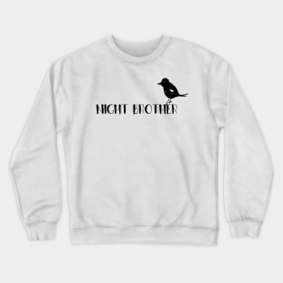 Night Brother Bird Crewneck Sweatshirt